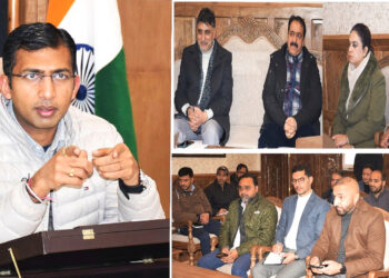 Div Com-(K) Reviews Progress of Operationlisation of 60 MLD STP for Srinagar city   