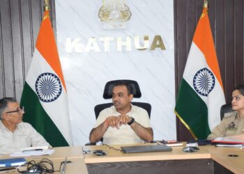 Div Com Jammu visits Kathua, Reviews progress of key projects, NMJKA, Amarnath Yatra arrangements