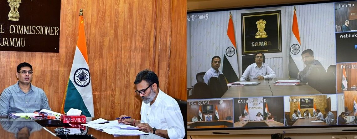 Div Com Jammu reviews progress on conferment of ownership rights to DPs, WPRs