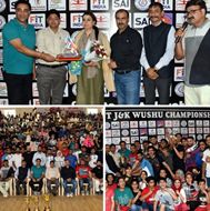 Distt Srinagar clinches 16th J&K Wushu Championship; Jammu emerges as runner up