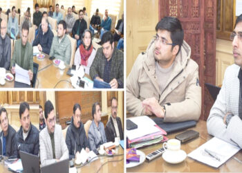 Div Com-(K) reviews Amarnath Yatra arrangements, Directs optimal utilization of released funds to augment facilities for pilgrims   