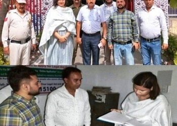 Secretary DLSA Jammu conducts monthly inspection at Prison Legal Aid Clinic -Central Jail Kotbhalwal
