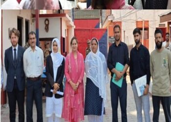 Secretary DLSA Budgam visits Central Jail Srinagar