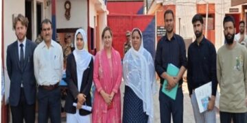 Secretary DLSA Budgam visits Central Jail Srinagar