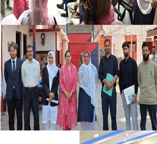 Secretary DLSA Budgam visits Central Jail Srinagar