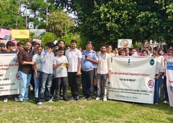 DLSA Jammu holds anti-drug walkathon on Int’l Day against Drug Abuse