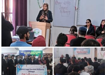 DLSA Srinagar on POCSO Act at GBHSS Nowpora