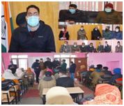 DM Shopian visits educational institutions