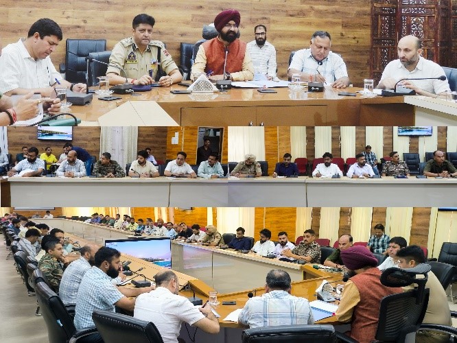 DC Doda chairs meeting to discuss arrangements for Independence Day 2025 celebration