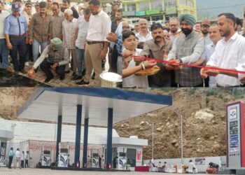 DC inaugurates HP Fuel Station in Doda Township