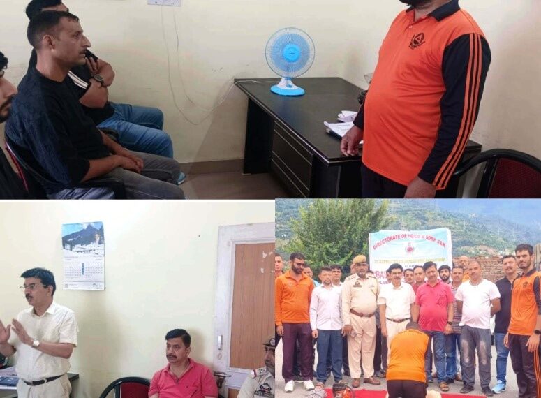 5-day Civil Defence Training for retired Ex-Servicemen commences at Doda