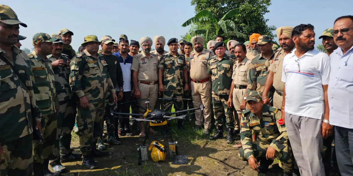 Pakistani Drone, Heroin Seized Near Border In Punjab’s Tarn Taran