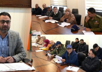 DRSC meeting held at Ganderbal