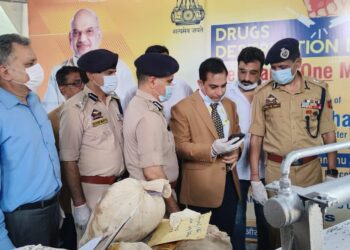 6,727 Kg Of Seized Drugs Destroyed In Jammu