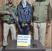 Drug Peddler Arrested with Charas in Ganderbal: Police