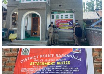 Illegal Drug Properties Frozen, Attached in Baramulla & Shopian: Police