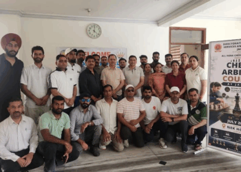 DYSS Begins 5 Day Chess Arbiter Course in Collaboration with All India Chess Federation