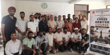 DYSS Begins 5 Day Chess Arbiter Course in Collaboration with All India Chess Federation