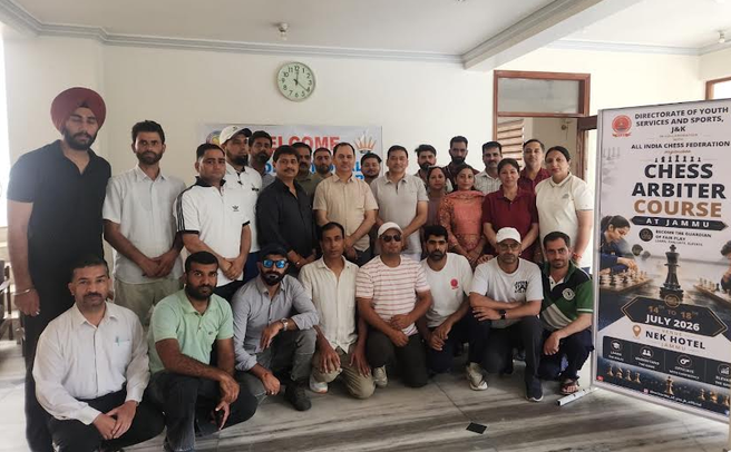 DYSS Begins 5 Day Chess Arbiter Course in Collaboration with All India Chess Federation