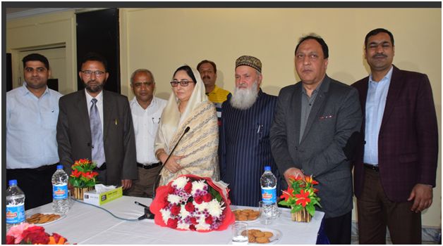 Darakshan Andrabi first woman to head J&K Wakf Board