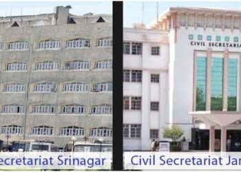 Darbar Working: 19 to remain headquartered at Srinagar,18 in Jammu