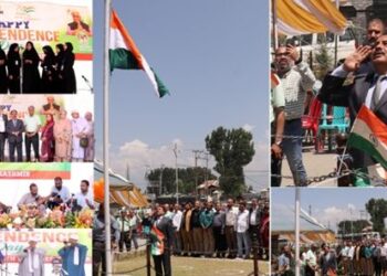 Independence Day, 2023 celebrated across Kashmir hospitals