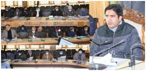 DDC Pulwama reviews performance of Banks, implementation of self-employment schemes