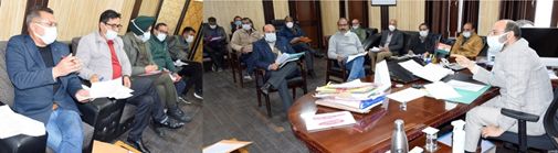 DC Ramban reviews physical, financial progress under Distt Capex Plan, ADF 2021-22