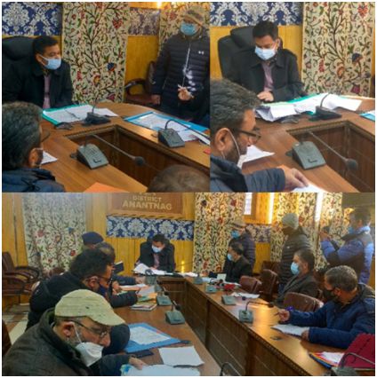 DC Anantnag reviews status of ULB works