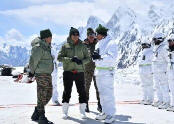 Defence Secretary visits Leh, reviews operational preparedness, infrastructure