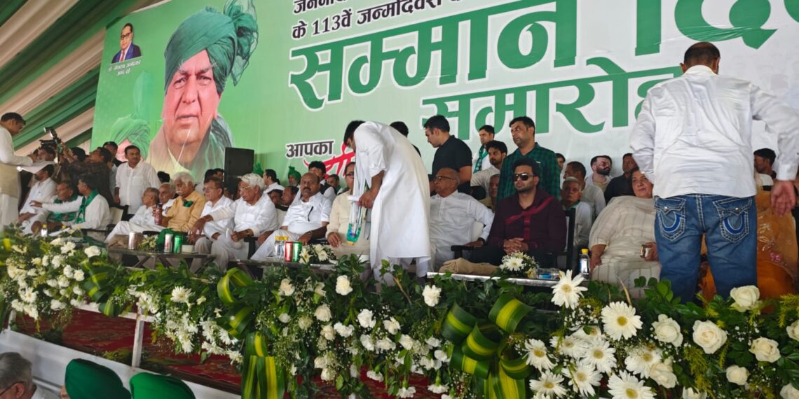 Deputy Chief Minister attends Samman Diwas programme at Nuh, Haryana