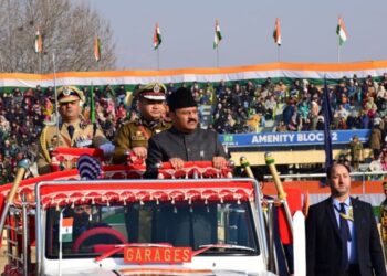 76th Republic Day celebrations: Dy CM unfurls National Flag at Bakshi Stadium