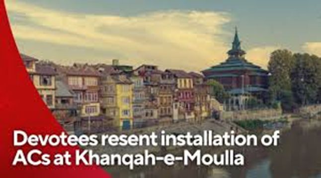 Devotees, locals oppose AC installation at Khanqah-e-Moula