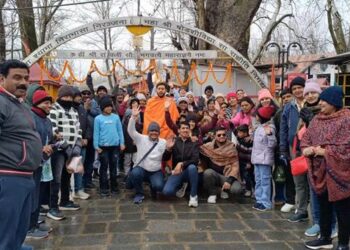 Maha Shivratri Celebrated with Great Devotion at Kheer Bhawani Temple