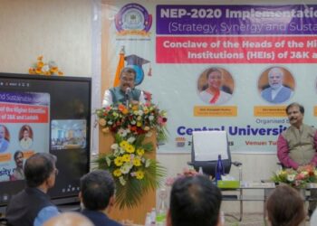 Sakeena Itoo lays foundation stone for 10 MVA Receiving Station at Manzgam Kulgam