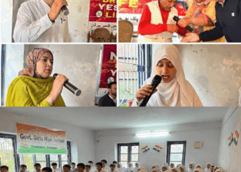 DIPR’s Cultural Unit organises Awareness Prog under Nasha Mukt J&K Abhiyan at GHS Chattabal