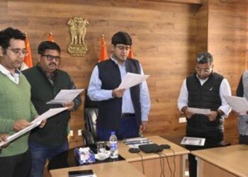 Dir Information leads Constitution Day celebrations at Media Complex Jammu