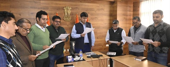 Dir Information leads Constitution Day celebrations at Media Complex Jammu