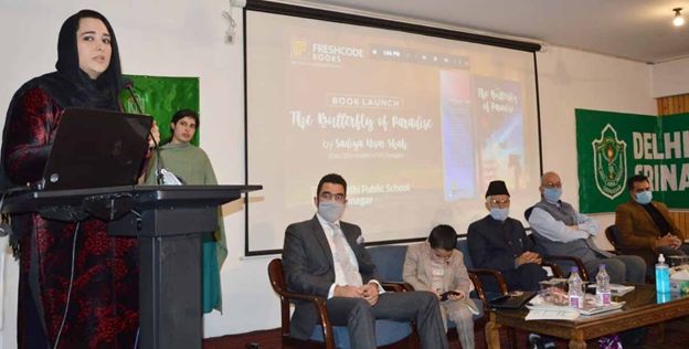 Dir Information releases book ‘The Butterfly of Paradise’ authored by DPS student