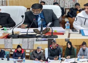 Dir RDD reviews implementation status of Dev schemes at Kupwara