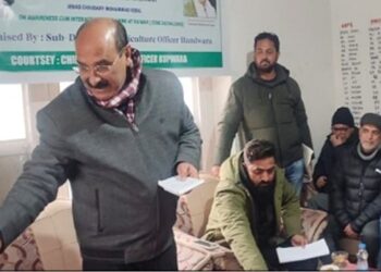 Dir Agri-(K) continues Farmer outreach Progin Distt Kupwara