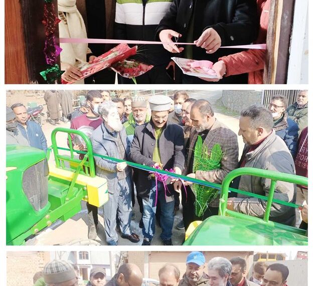 Director Agriculture (K) inaugurates AAS, Farm Machinery Bank at Bandipora