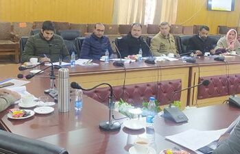 Director, RDD Kashmir reviews status of flagship rural dev schemes in Bla Distt