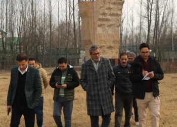 Director Tourism Kashmir visits TRC Nowgam to oversee it’s Operation