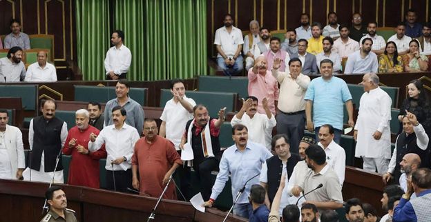 Disruptions Witnessed in J&K Assembly For 2nd Consecutive Day
