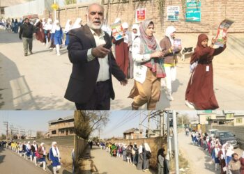 Distt Admin B’gam Intensifies Voter Awareness through Nukad Nataks, Rallies, Information Drives