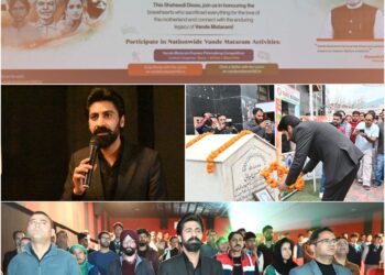 District Admin Baramulla launches Week-long Campaign to Commemorate 150 Years of Vande Mataram