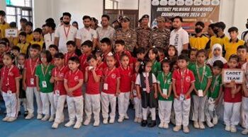 District Pulwama Taekwondo Championship 2024 Begins at Awantipora