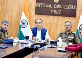 Div Com, IGP review arrangements for Holi, Eid, Navratra festivals in Jammu Divn