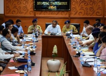 Div Com-(J), ADGP Jammu discuss arrangements for Amarnath Yatra 2024
